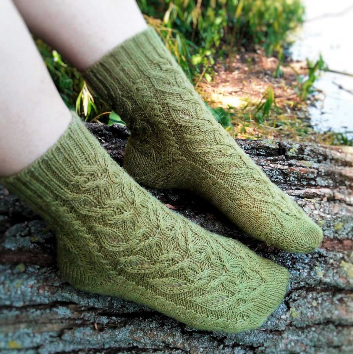 Как вязать носки спицами: схемы для начинающих пошагово