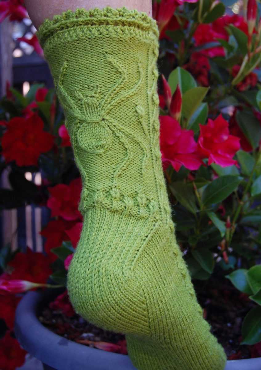 Как вязать носки спицами: схемы для начинающих пошагово