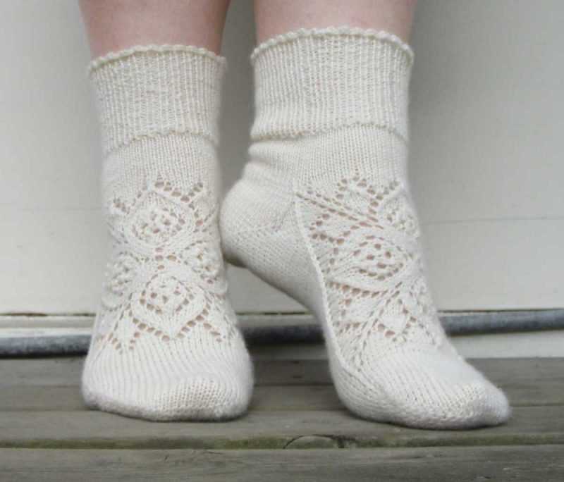 Как вязать носки спицами: схемы для начинающих пошагово
