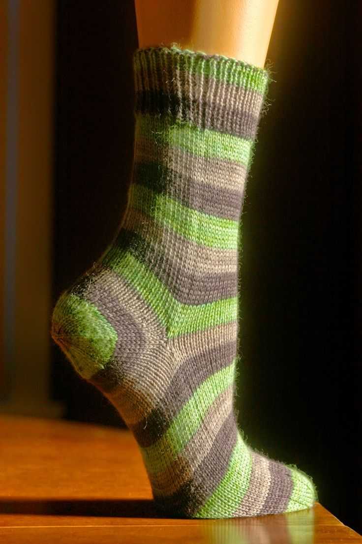 Как вязать носки спицами: схемы для начинающих пошагово