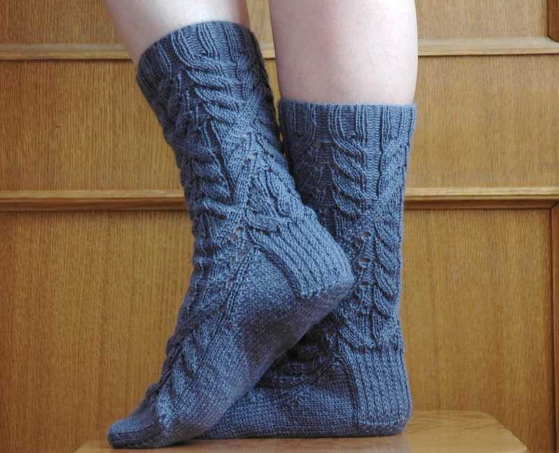 Как вязать носки спицами: схемы для начинающих пошагово