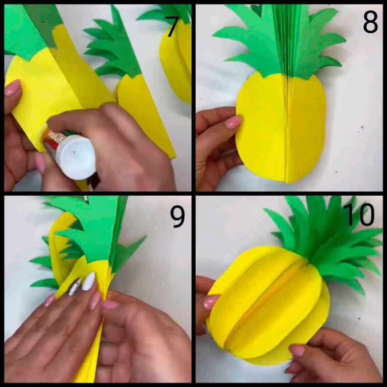 Аппликация фрукты (81 фото): шаблоны фруктов для создания детской поделки