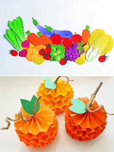 Аппликация фрукты (81 фото): шаблоны фруктов для создания детской поделки