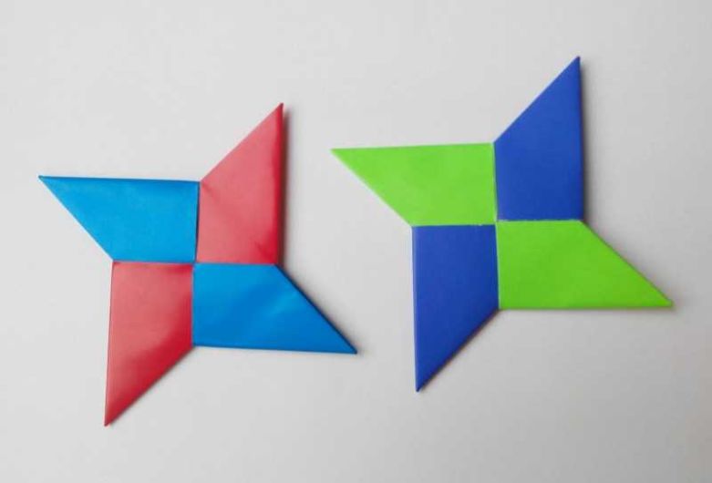 Оригами сюрикен (72 фото) - поэтапная инструкция по схемам для начинающих