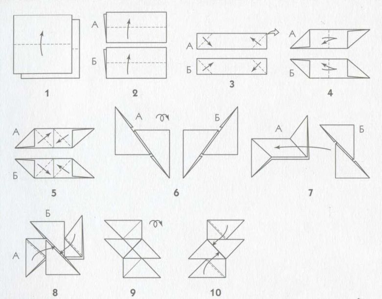 Оригами сюрикен (72 фото) - поэтапная инструкция по схемам для начинающих
