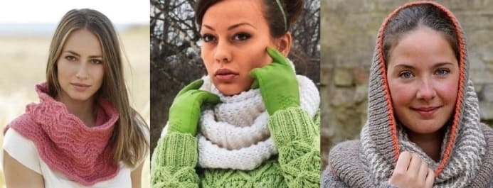 Вязаный снуд