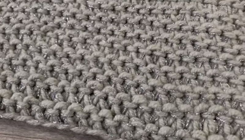 Как вязать платочную вязку по схемам круговыми и обычными спицами для начинающих