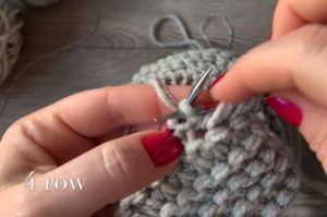 Как вязать платочную вязку по схемам круговыми и обычными спицами для начинающих