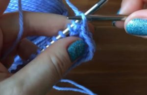 Как вязать платочную вязку по схемам круговыми и обычными спицами для начинающих