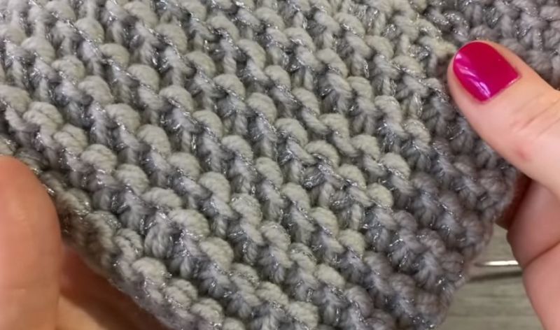 Как вязать платочную вязку по схемам круговыми и обычными спицами для начинающих