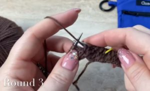 Как вязать платочную вязку по схемам круговыми и обычными спицами для начинающих