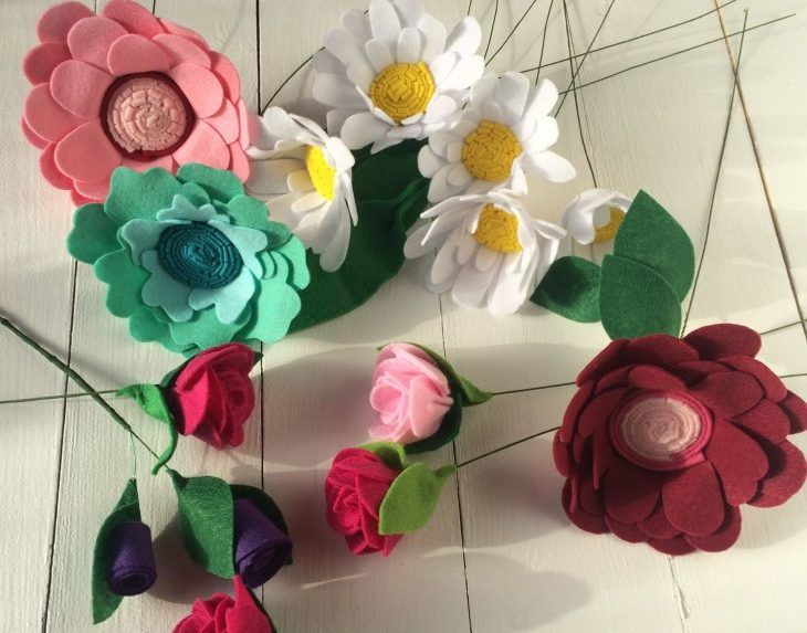 Поделки из фетра своими руками: схемы и шаблоны