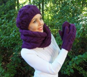 Шарф снуд спицами с описанием схемы: 92 фото новинки, подборка лучших вариантов моделей 2019