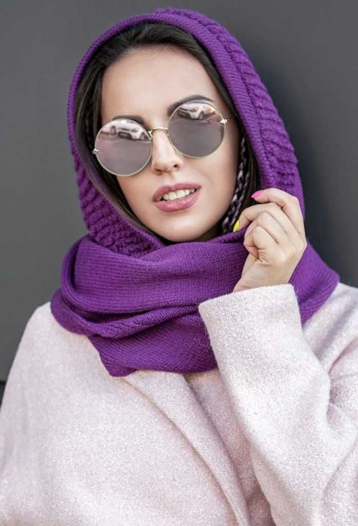 Шарф снуд спицами с описанием схемы: 92 фото новинки, подборка лучших вариантов моделей 2019