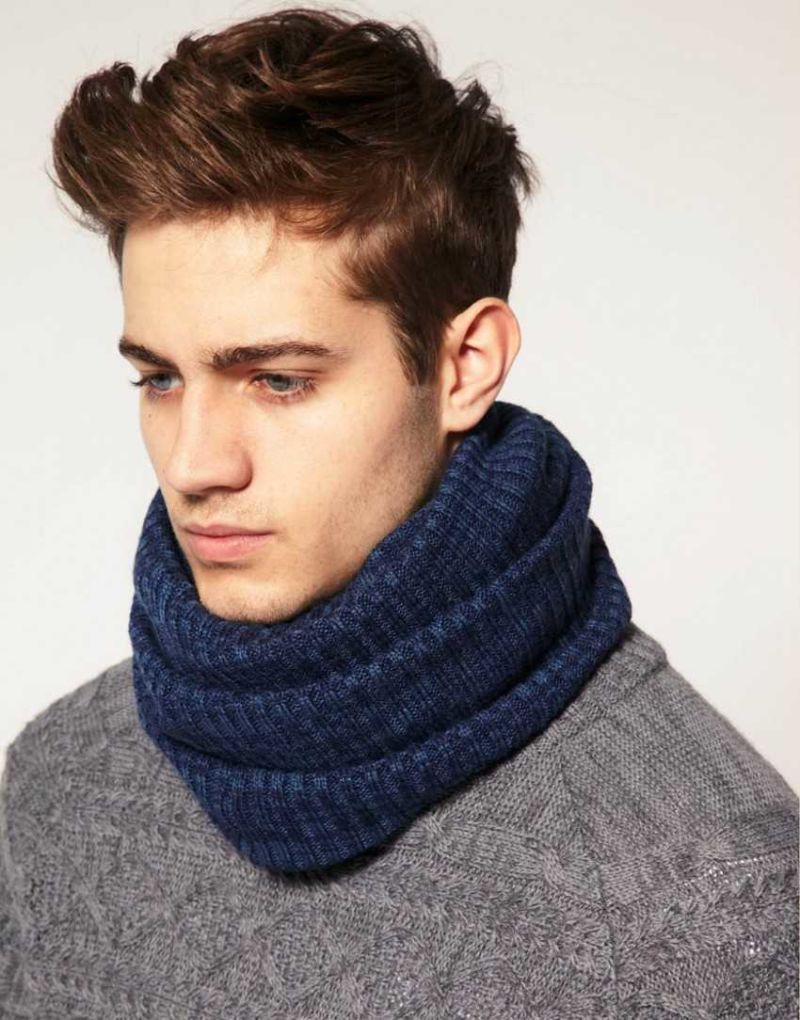 Шарф снуд спицами с описанием схемы: 92 фото новинки, подборка лучших вариантов моделей 2019