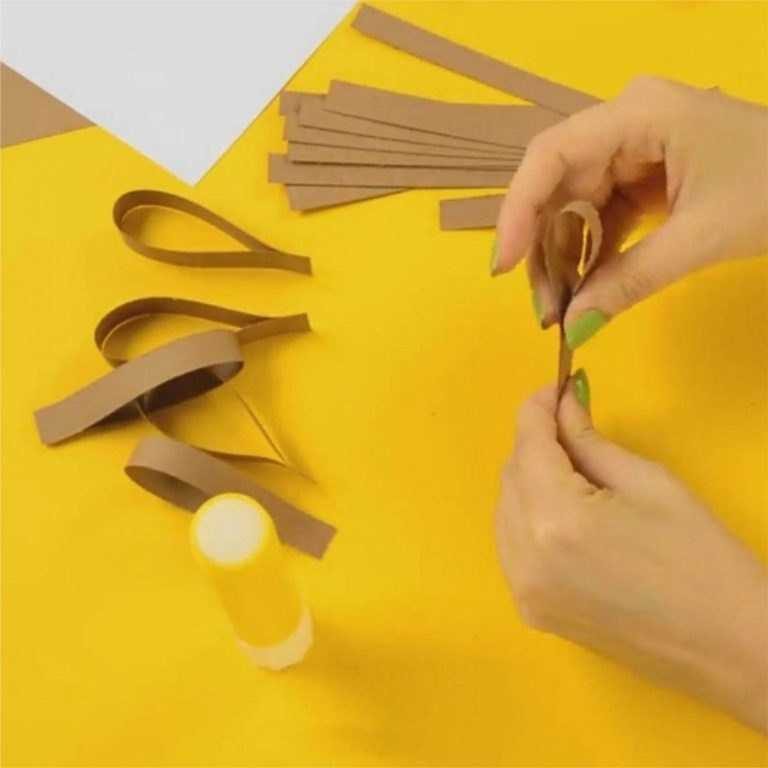 Аппликация из бумаги: шаблоны и схемы для самых маленьких