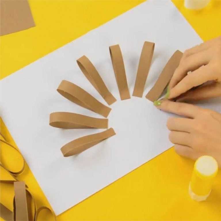 Аппликация из бумаги: шаблоны и схемы для самых маленьких