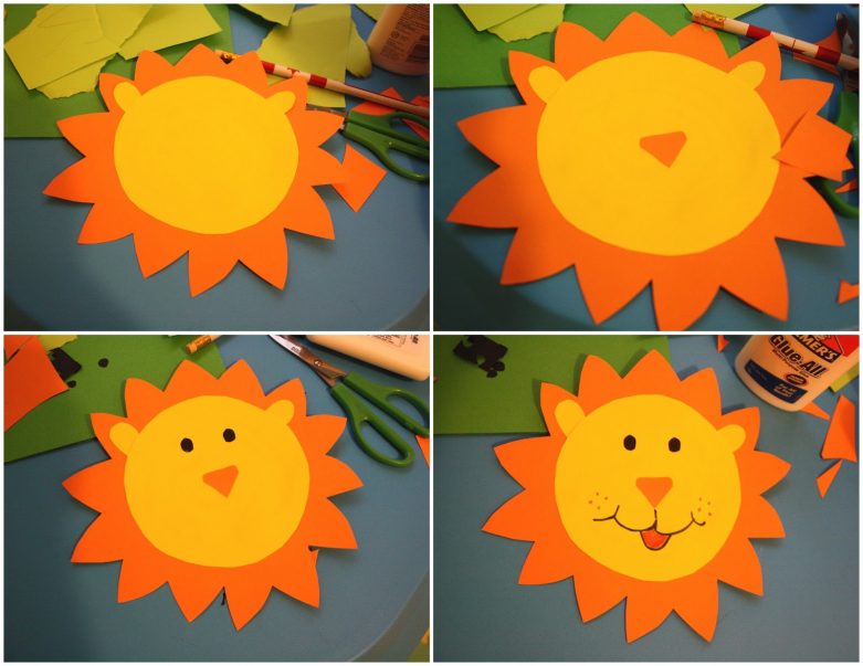 Аппликация из бумаги: шаблоны и схемы для самых маленьких