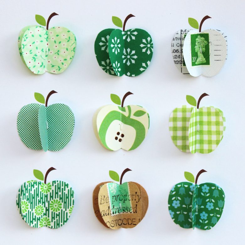 Аппликация из бумаги: шаблоны и схемы для самых маленьких