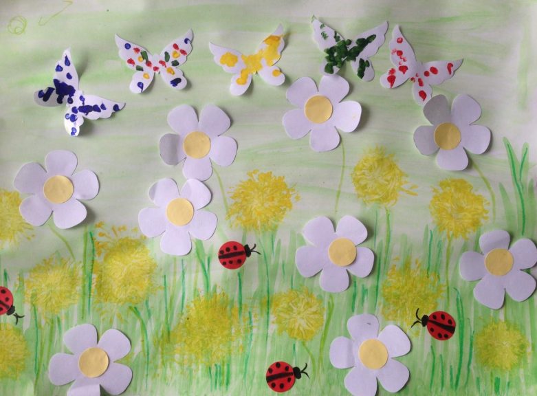 Аппликация из бумаги: шаблоны и схемы для самых маленьких