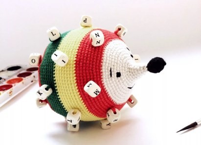 Манишка спицами