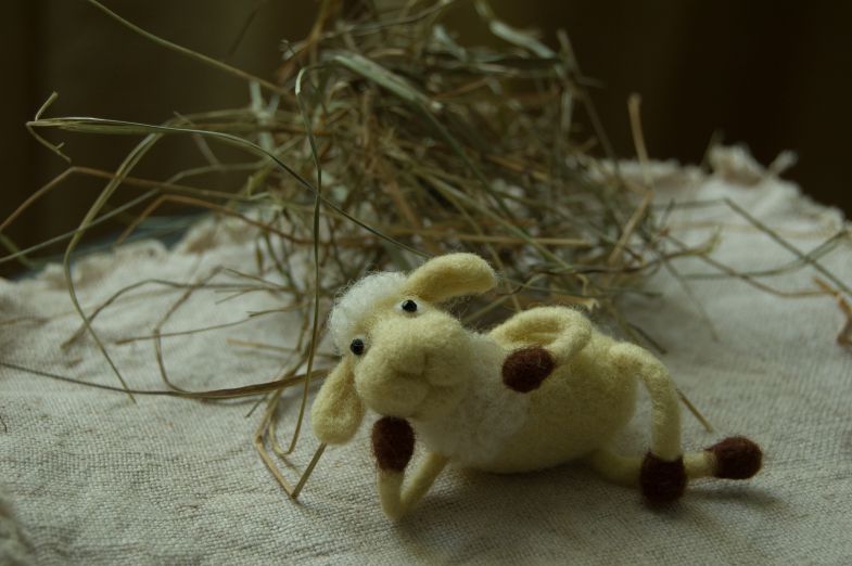 Фелтинг: пошаговое валяние из шерсти для начинающих