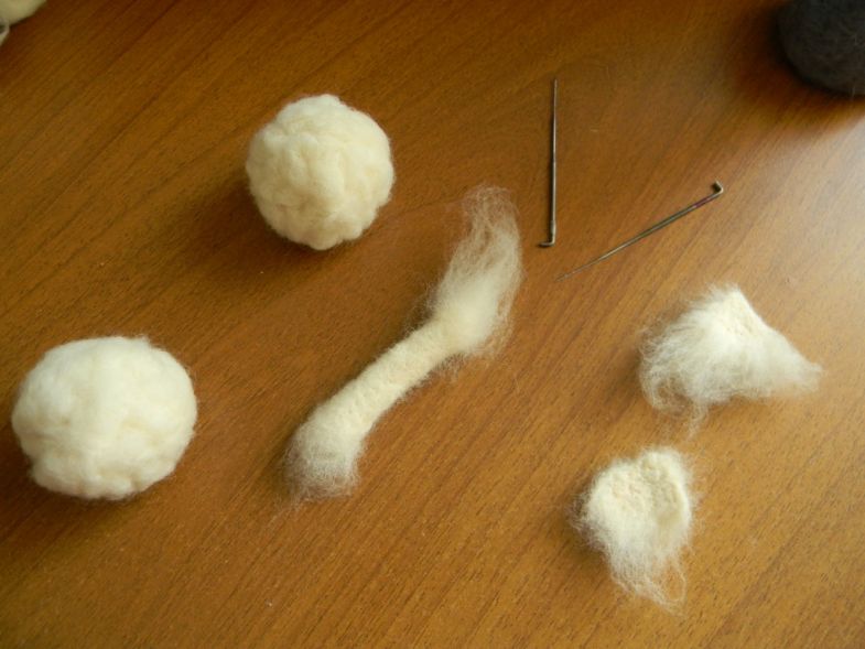 Фелтинг: пошаговое валяние из шерсти для начинающих