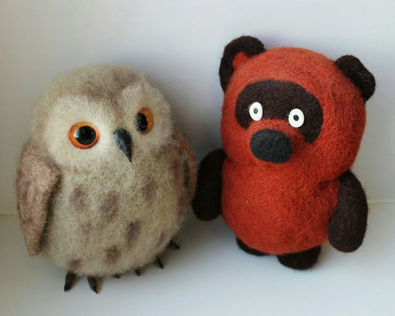 Фелтинг: пошаговое валяние из шерсти для начинающих