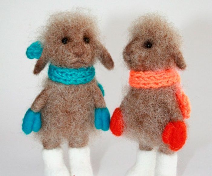 Фелтинг: пошаговое валяние из шерсти для начинающих