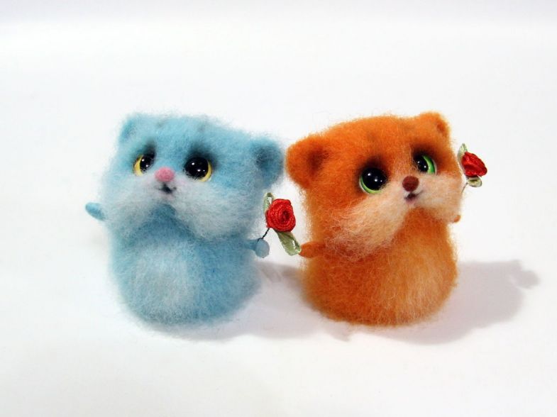 Фелтинг: пошаговое валяние из шерсти для начинающих