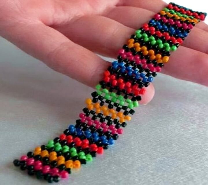 Браслеты из бисера - обзоры лучших вариантов самодельных браслетов из бисера