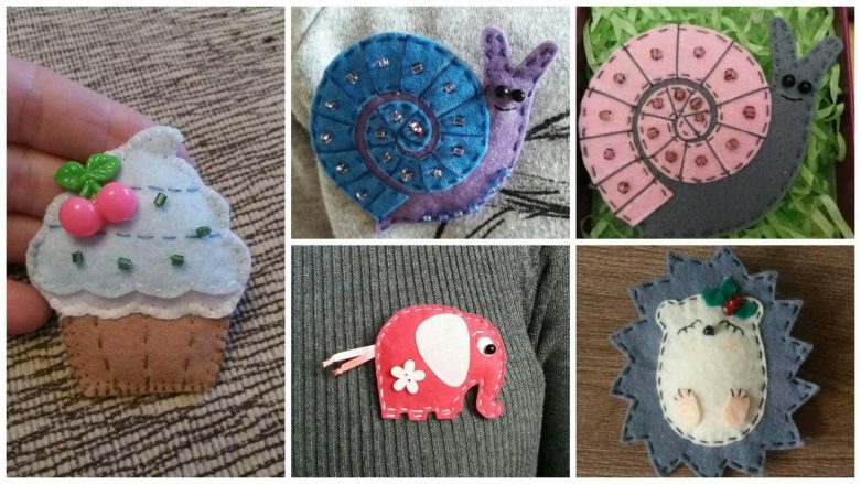 Новогодние игрушки из фетра: выкройки, фото, пошаговое описание