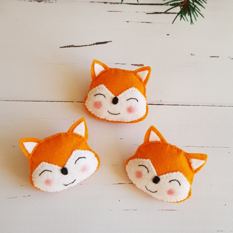 Новогодние игрушки из фетра: выкройки, фото, пошаговое описание