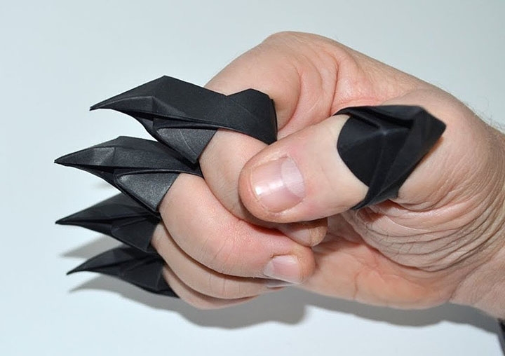 Когти из бумаги