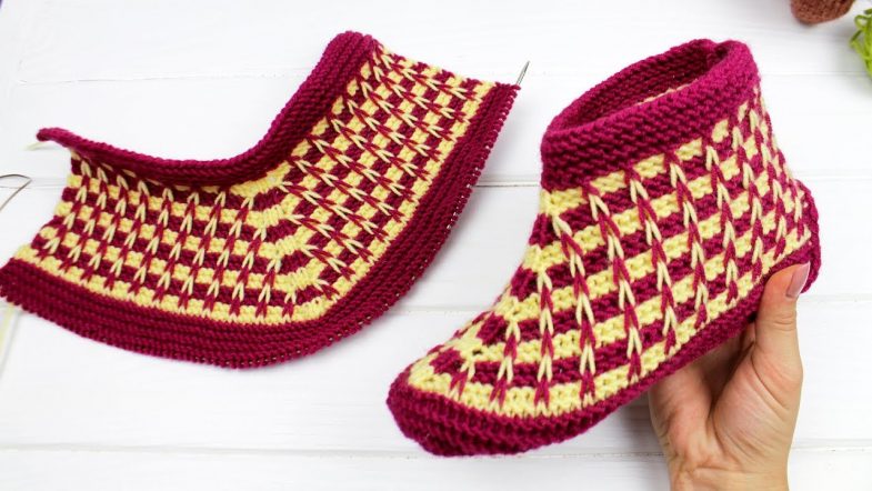 Как вязать носки спицами: схемы для начинающих пошагово