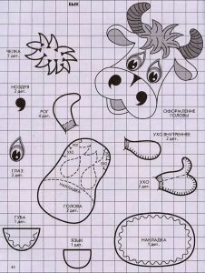 Выкройки мягких игрушек: бесплатные для скачивания и пошива своими руками