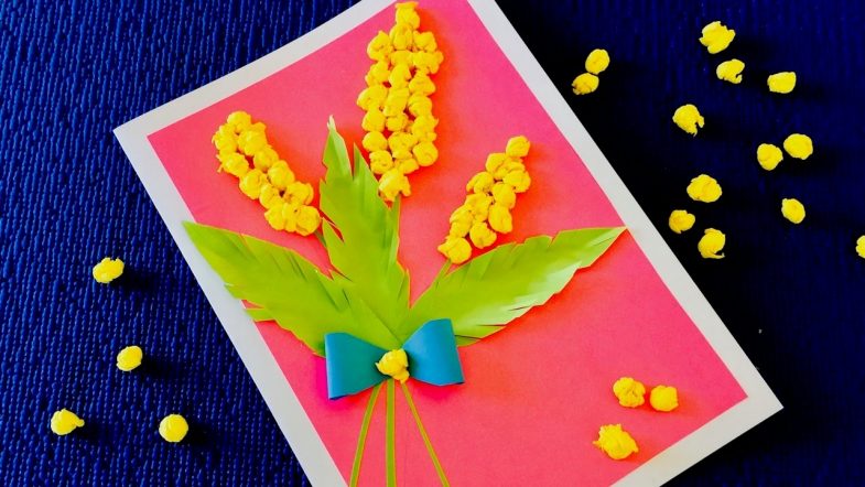 Открытки ко дню матери своими руками с шаблонами, идеи для детей детского сада и школы