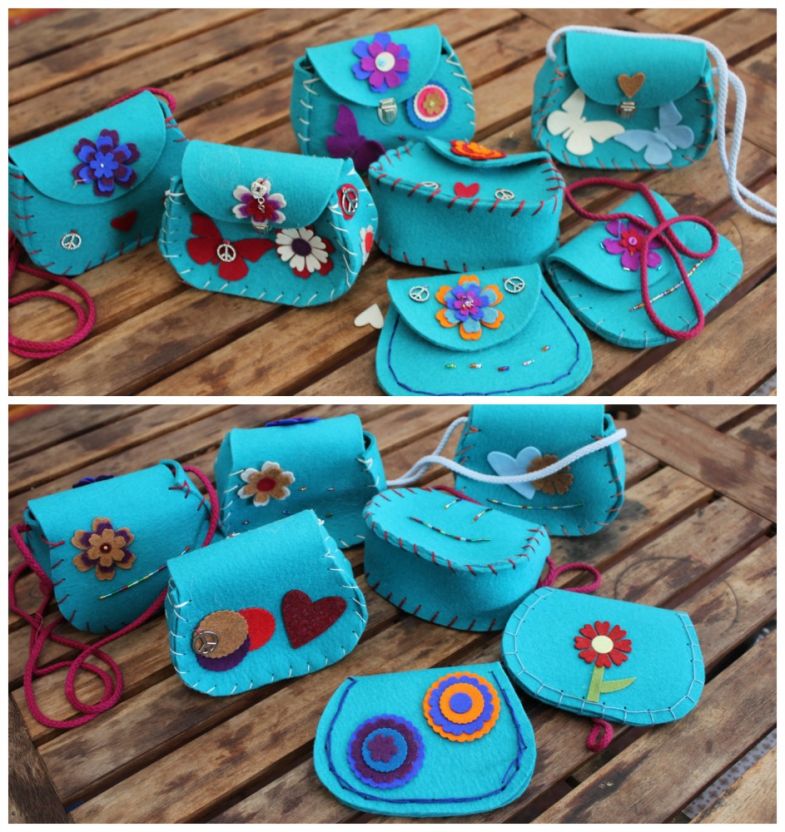 Поделки из фетра своими руками: схемы и шаблоны