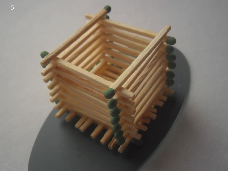 Поделки из спичек: 100 лучших фото интересных идей