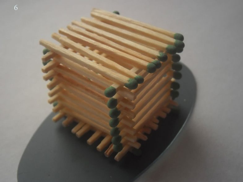 Поделки из спичек: 100 лучших фото интересных идей