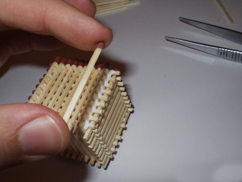 Поделки из спичек: 100 лучших фото интересных идей