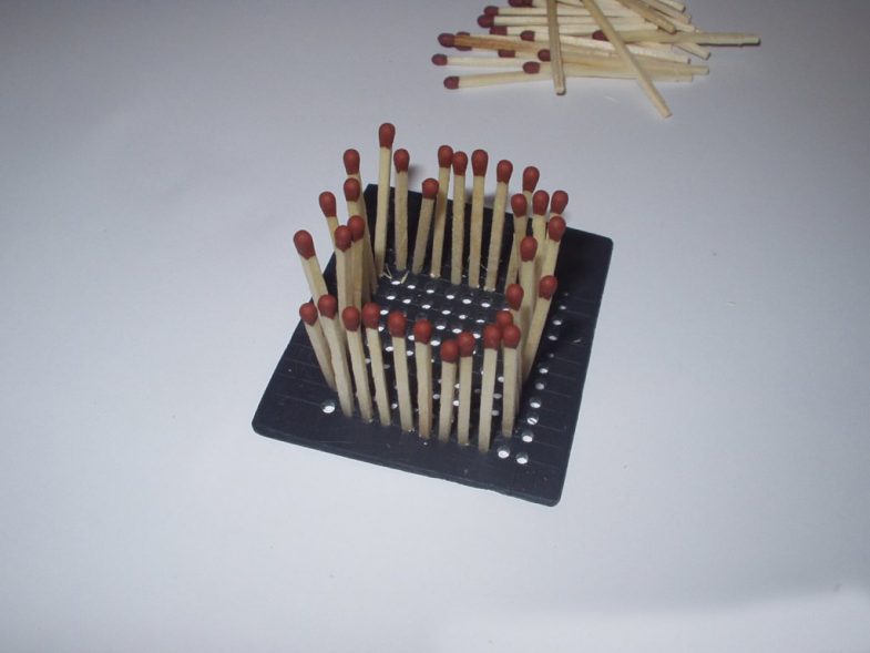 Поделки из спичек: 100 лучших фото интересных идей