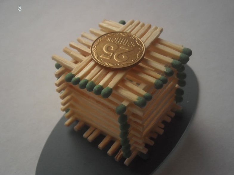 Поделки из спичек: 100 лучших фото интересных идей