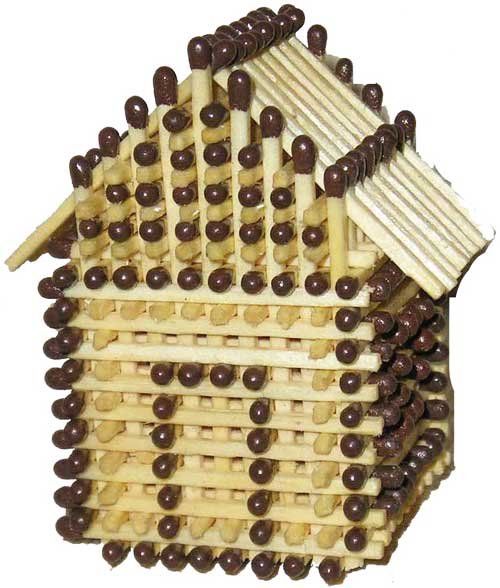 Поделки из спичек: 100 лучших фото интересных идей