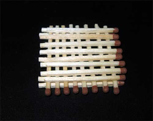 Поделки из спичек: 100 лучших фото интересных идей