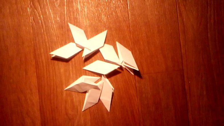 Оригами сюрикен (72 фото) - поэтапная инструкция по схемам для начинающих