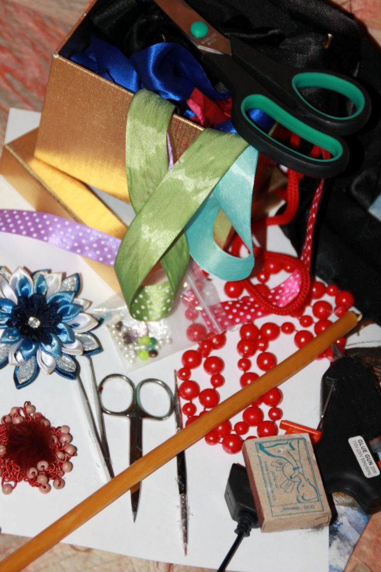 Канзаши своими руками: простые модели и способы изготовления