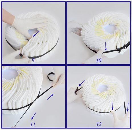 Торт из памперсов  своими руками (девочке, мальчику): пошаговое фото, мастер-класс