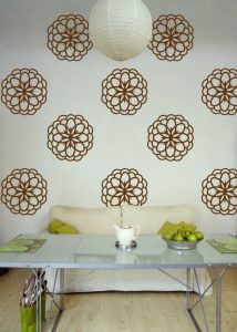 Как сделать трафарет своими руками - 77 фото идей настенных трафаретов