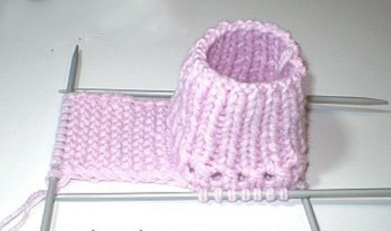 Как вязать пинетки спицами по схемам вязания с видео и фото
